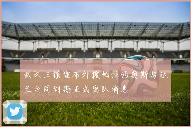 武汉三镇宣布外援帕拉西奥斯与达兰合同到期正式离队消息